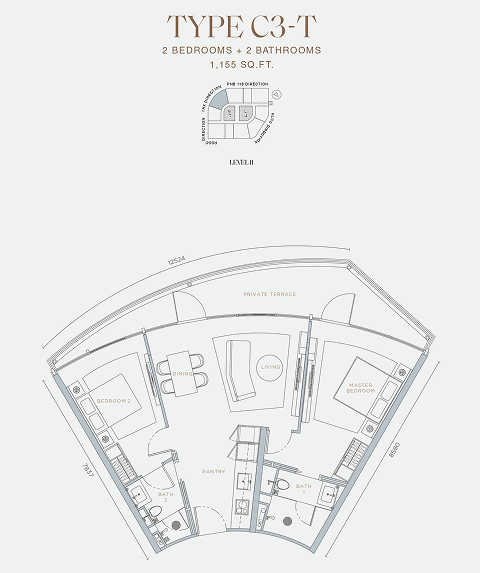 Orion Residence Type C3-T