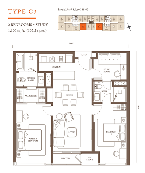 Pavilion Square Facilities Type C3
