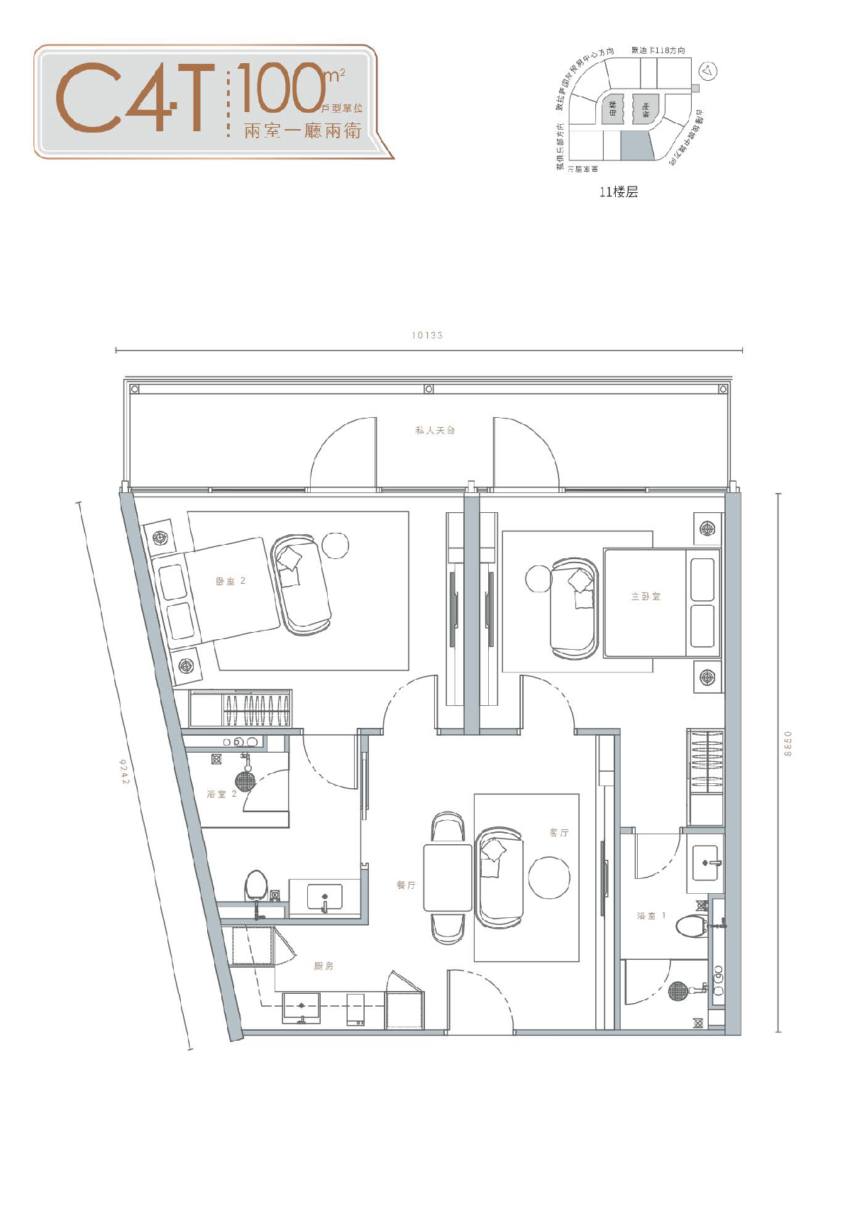 C4T 100M2